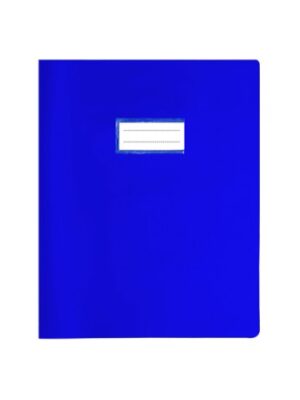 Protège Cahier 17×22 cm, Bleu - Pour cahiers N°12, 24, 48, 72 – Idéal pour la rentrée scolaire!