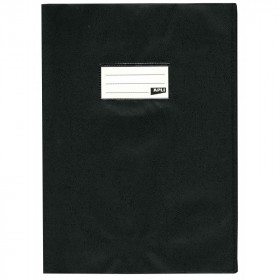 Protège Cahier 17×22 cm, Noir Pour cahiers N°12, 24, 48, 72 – Idéal pour la rentrée scolaire!