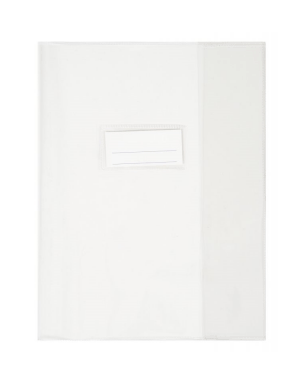 Protège Cahier 17×22 cm, Blanc- Pour cahiers N°12, 24, 48, 72 – Idéal pour la rentrée scolaire!