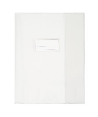 Protège Cahier 17×22 cm, Blanc- Pour cahiers N°12, 24, 48, 72 – Idéal pour la rentrée scolaire!
